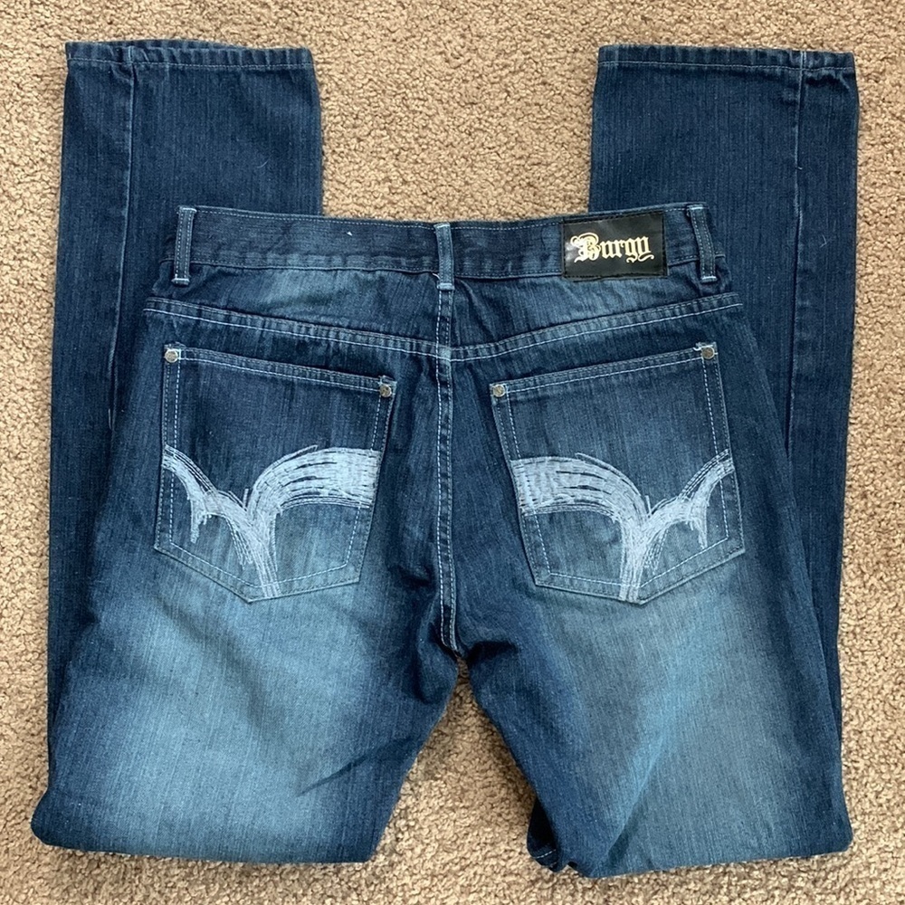 Marco Burgy high rise jeans, Panama brand. Size Tall 34 see measurements - Picture 3 of 6